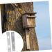 BESPORTBLE 1 Set bird house fixing bracket tool Fixture nest box steel wind chime bird feeder the bird's nest Holder bird feeders bird house fixator hanger outdoor wind chime holder hook up - Buy Online on GoSupps.com