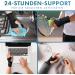 Actesso Elastic Wrist Bandage - Support for Sprains & RSI | Medium Black Hand Bandage | Right & Left - Buy Online on GoSupps.com