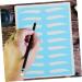 DOITOOL 8 Pairs Tools Card Eyebrow Makeup Tool Eyebrow Practice Skin Material Eyebrow Trimming - Buy Online on GoSupps.com