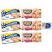 Rio Mare Pack of 6 Tuna and Onion Test Packs + Tuna and Nostromo Beans 2 x 150 g + 1 Felce Azzurra Talc Sachet 100 g