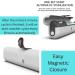 Front Arch UV Toothbrush Sanitizer and Holder - Portable Toothbrush Cleaner Sterilizer with UV Light - Buy Online on GoSupps.com