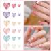 3D Heart Nail Charms Kit | Color Resin Shapes for Acrylic Nails | Nail Art Accessories for Women and Girls - Buy Online on GoSupps.com