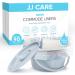 JJ CARE Commode Liners for Bedside Toilet Chair Bucket - Pack of 90 Disposable Bedside Commode Liners with Absorbent Pads - Adult Potty Chair Liners & Portable Toilet Liner