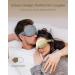 Buy Mulberry Silk Sleep Mask | 3D Contoured Eye Mask for Ultimate Comfort | Soft Breathable Travel-Friendly Blackout Eye Cover in Champagne - Buy Online on GoSupps.com