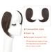 Rich Choices Remy Real Hair Clip-in Bangs Extensions - 25cm Dark Brown Fringe - Easy Clip-in Two Piece Hair Pieces - Buy Online on GoSupps.com