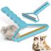 Emooncn 3 in 1 Lint Remover Carpet Scraper Portable Pet Hair Remover Detachable Carpet Hair Remover Tool Metal Pet Hair Scraper Dog Cat Hair Remover Reusable Lint Removers(3 Types Scraping Head)