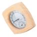 Digital Sauna Space Thermometer Hygrometer | Accurate Humidity & Temperature Display | Durable Wood | Perfect for Sauna & Bathroom - Buy Online on GoSupps.com