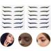 Didiseaon 36 Pairs Glitter Eyeliner Natural Eyelid Tape Double Eyelid Strips Eye Makeup Tool Sticker - Buy Online on GoSupps.com