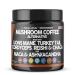 Maca Coffee Alternative Mix with Lions Mane, Cordyceps, Ashwagandha - Cacao Based Instant Coffee Powder with Maca Root, Turkey Tail, Chaga, Reishi Mushroom - USA Made - Buy Online on GoSupps.com