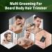 Men's Electric Groin Hair Trimmer & Body Groomer - Waterproof Wet/Dry Clippers for Ultimate Male Hygiene - USB Charging - Buy Online on GoSupps.com