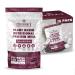 Zorganix Black Rice Protein Powder Plant Based Organic Protein Powder Meal Replacement Shake 15 Single Serve Packs with 24g of Protein Per Serving Vegan & Gluten Free 2.32 Pounds (Chocolate)