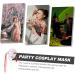 Nolitoy Opera Mask - Chinese Festival & Masquerade Party Costume | Halloween Fuchsmask Face Cover - Buy Online on GoSupps.com