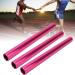 Kadimendium Smooth Surface Wear-Resistant Relay Baton 3pcs - Pink | Track and Field Sports - Buy Online on GoSupps.com