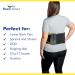 Brace Direct Lumbar Lower Back Support Brace - Relief for Pain Herniated Discs Sciatica | Universal Fit for Men & Women - Buy Online on GoSupps.com