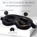Buy 100% 22 Momme Mulberry Silk Sleep Mask | Weighted 3D Blackout Eye Cover for Lash Extensions | Adjustable for Men & Women - Premium Sleep Essential - Buy Online on GoSupps.com