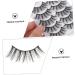 minkissy 1 Box Fake Eyelashes Natural False Lashes Faux Wispy Eyelashes Puffy Stickers Makeup Stickers Colored Stickers Artificial False Eyelash Fluffy Fake Lash 5d Fiber Lengthen 3d Extend - Buy Online on GoSupps.com
