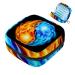 Storage bags for women's bandages fire water Chinese Yin-Yang portable menstrual performances panty lips tampons women's bandages storage holder for women school office multicolored 03