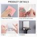 4-Piece No-Drill Razor Bracket Shower Holder - Self-Adhesive Stainless Steel Shaver Hooks for Bathroom Kitchen Toilet Office - Multi-Purpose Black Storage Solution - Buy Online on GoSupps.com