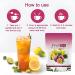 Sachets De Th Aux Fruits Lyophilis s Th Infus Aux Fruits Aux Ar mes Naturels Sans Sucre Ajout Boisson Saine For Le Quotidien(3PC) - Buy Online on GoSupps.com
