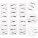 TOPBATHY Pochoirs Sourcils Jetables en Papier 6 Mod les Diff rents pour Maquillage Pr cis Autocollants Sourcils pour Femme Outil Compact et Pratique Facile - Buy Online on GoSupps.com