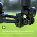 10L0L Heavy Duty Golf Push Cart Umbrella Holder - Windproof Universal Stand for Scooters, Strollers, Wheelchairs, Beach Chairs - Aluminum Alloy Base - Buy Online on GoSupps.com