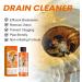 Pipe Unblocking Fluid Drain Pipe Clearing Fluid Hair Deodorant and Dredging Liquid Pipe Unblocking Solution Suitable for Bathroom Or Sink Drains and Kitchen (1pcs) - Buy Online on GoSupps.com