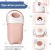 BOOMJOY Diaper Pail - Odor-Proof Baby Diaper Disposal No Refill Costs Use Regular Bags - Pink - Buy Online on GoSupps.com