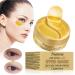 Eyes pads eye rings Eye mask collages eye pads 24k gold collagen eye mask hydra-gel skin therapy Eye pads anti-age eye mask eye masks against dark circles 60 sheets