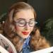 LONDON MOLE Transparent Blue Reading Glasses 2.0x | Round Cool Readers with Spring Hinges | Stylish Unisex Eyewear - Buy Online on GoSupps.com