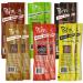 Primal Spirit Vegan Jerky - Our Sampler Pack 10g. Plant Based Protein Certified Non-GMO ("The Classics" Thai Peanut Mesquite Lime Teriyaki Hot & Spicy Hickory Smoked & Texas BBQ 12-Pack 1 oz)
