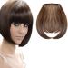 Dodoing T0403Z28-CN-JJ Hair Extension - 1 Piece Neat Bangs in Dark Brown Mix Light Auburn - International Shipping Available - Buy Online on GoSupps.com