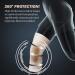 POWERLIX Leg Sleeve | Best Knee Brace for Pain Relief | Support for Running Basketball Volleyball & Weightlifting | Beige X-Large - Buy Online on GoSupps.com
