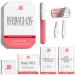 Jill Dermaplane Starter Kit for Women in Rose Facial Razor & Exfoliating Blade Set with Pre-Shave Magic Wipe Gentle Skin Cleanser Glow Moisturizer & 2 Disposable Dermaplane Blades Starter Kit in Rose