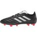 adidas Goletto VIII Firm Ground Soccer Shoe 9.5 - Unisex, Core Black/White/Red - Buy Online on GoSupps.com