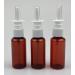 12-Pack Amber Nasal Spray Bottles - Unpowered Pump Atomizers for Cosmetics Perfume Essential Oils & Medical Use - Buy Online on GoSupps.com