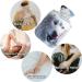 Naanle 2L Hot Water Bottle with Abstract 3D Dog Cover | Heat & Cold Therapy for Back Pain Relief Hand & Foot Warmer - Buy Online on GoSupps.com