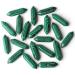 Xiannvxi 20 pieces crystals stones set malachite gemsteine medicinal crystals natural healing crystal set polished drum stones magic wand Reiki bulk six-socket points witchcraft gift malachite-20pcs