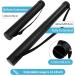 DEWEL Poster Tubes with Strap Extendable Tube for Blueprint Holder Water-Resistant Art Storage Drafting Transport Tube Expands from 22 to 34 inches Black/Brown 3 Packs - Buy Online on GoSupps.com