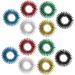 Solustre 36 STK Finger Rings Toy Set - Mini Acupressure Roller for Kids | Stress Relief Finger Massage Device - Buy Online on GoSupps.com