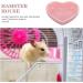POPETPOP pet bowl food guinea pig hamster feeder chinchilla bowl hamster saucer kitten bowls heart shaped hamster water bowl hamster supplies small cat bowl chipmunk squirrel ceramics 8x7cm Pink - Buy Online on GoSupps.com