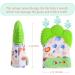 Nepak 2 Pcs Teething Mitten with Adjustable Strap and Hygienic Travel Bag - Bright Green Cartoon Puppet | Silicone Teething Mitt for Babies - Buy Online on GoSupps.com