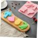 HOMSFOU 12 Pcs Silicone Mold Silicone Candy Mold Chocolate Lollipop Mold Candy Molds De para Gelatinas Chocolate Molds Cake Molds Fondant Mold Coconut Tree mediumx3pcs - Buy Online on GoSupps.com