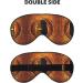Microphone with Music Note Print Double-Sided Eye Mask Soft and Light Blocking for Enhancing Sleep Quality - Buy Online on GoSupps.com