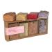 Olive Oil Soap Bar - Handmade 100% Pure Natural & Vegan Soap (Romance Set - 4 Soap Bars (Honey Shea Butter Strawberry-Vanilla Lavender))