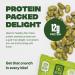 Where You Bean Spicy Wasabi Edamame Beans - Crunchy Gluten-Free Asian Snack - Healthy Protein Snack for Kids & Adults (Pack of 8 - Buy Online on GoSupps.com
