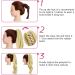 FXYTK 18 Inch Curly Bleach Blonde Claw Clip Ponytail Hair Extension - Buy Online on GoSupps.com