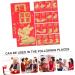 MAGICLULU 72pcs Year of The Rabbit Red Envelope Hong Bao Wedding Birthday Chinese Hongbao 2023 Rabbit Year Red Envelopes Gift Lucky Money Pockets Paper Three-Dimensional Spring Festival Bag - Buy Online on GoSupps.com