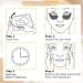 MOND SUB Under Eye Mask - 6 Pairs Orange Crystal Gel Masks for Puffy Eyes & Dark Circles | Hyaluronic Acid Treatment for Bags Wrinkles & Brightening - Buy Online on GoSupps.com