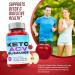 Optimal Keto ACV Gummies - Vegan Formula with Apple Cider Vinegar and Vitamin B12 (60 ct) | Shark Tank Approved for Weight Loss - Buy Online on GoSupps.com