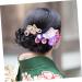 FRCOLOR Accessories comb bride hair hanfu hair chinese hairpin wedding headwear flower tassel hairpins flower headpiece hanfu hair accessories for bride classical metal pair Comb - Buy Online on GoSupps.com